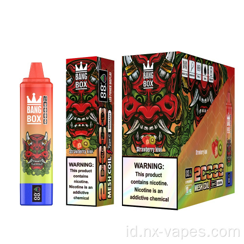 Bang box 20000 puff dengan layar layar grosir